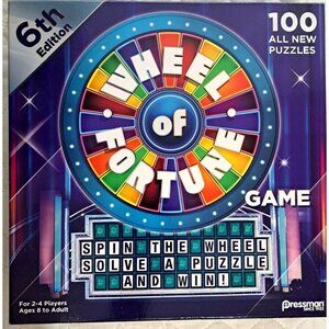 Wheel of Fortune 6th Edition New In Box 100 All New Puzzles